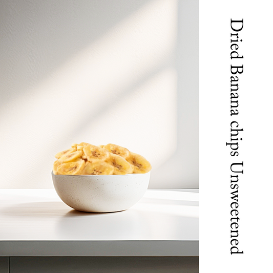 Dried Banana chips Unsweetened
